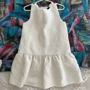 Victoria Beckham White Girls Dress — BNWOT XS
